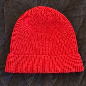 GAP beanie.  Like New.  Color: RED